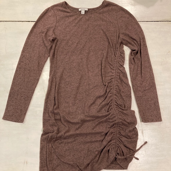 Nine West Dresses & Skirts - Nine West Dark Mauve Dress with Long Sleeves Size Medium